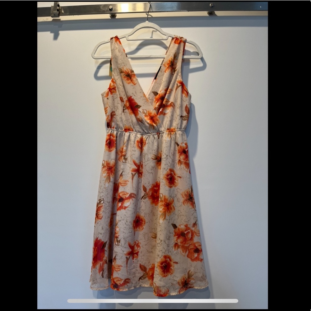 Forever 21 Flower Print Dress, Size M